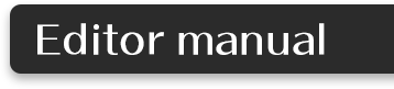 editor manual